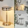 hofstein Lampe de table Huallilemu LED Nickel mat, 1 lumière* Lampes Modernes