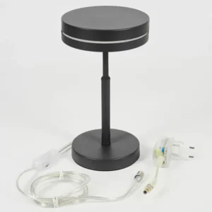 hofstein Lampe de table Huallilemu LED Noir, 1 lumière* Lampes Modernes