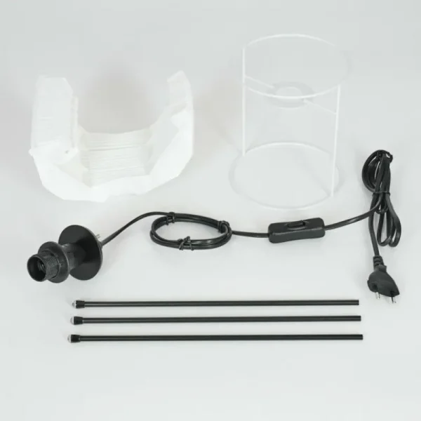 hofstein Lampe de table Regufe Noir, 1 lumière* Lampes Modernes