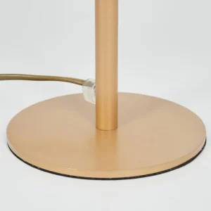 hofstein Lampe de table Remaisnil Laiton, 2 lumières* Lampes En Verre