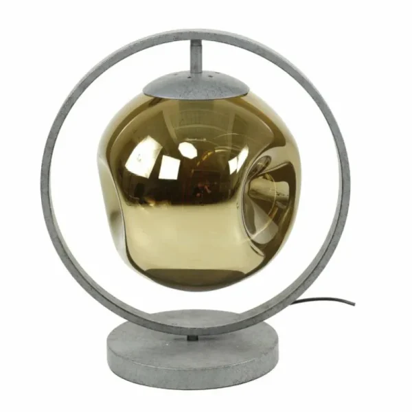 hofstein Lampe de table Stellar Anthracite, 1 lumière* Lampes En Verre