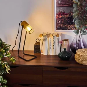 hofstein Lampe de table Agrons Noir, 1 lumière* Lampes Modernes