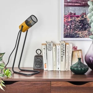 hofstein Lampe de table Agrons Noir, 1 lumière* Lampes Modernes