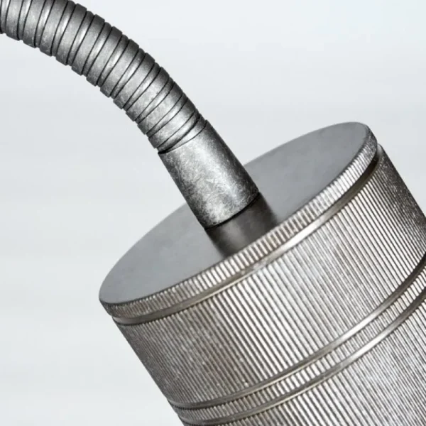 hofstein Lampe de table Ajaccio Nickel mat, 1 lumière* Lampes Modernes