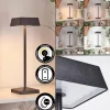 hofstein Lampe de table Algeraz LED Noir, 1 lumière* Lampes Modernes