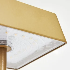 hofstein Lampe de table Algeraz LED Laiton, 1 lumière* Lampes Modernes