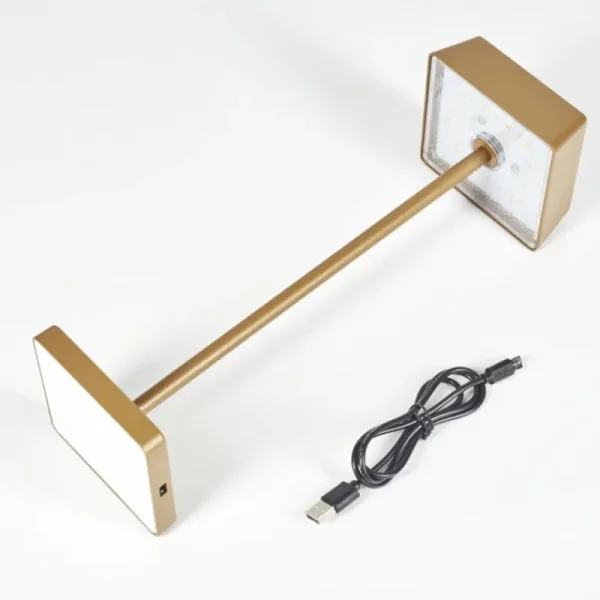 hofstein Lampe de table Algeraz LED Laiton, 1 lumière* Lampes Modernes