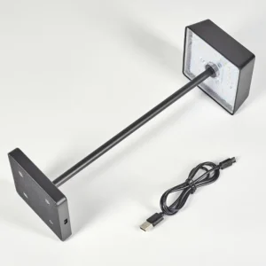 hofstein Lampe de table Algeraz LED Noir, 1 lumière* Lampes Modernes