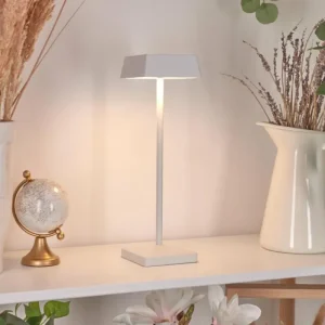 hofstein Lampe de table Algeraz LED Blanc, 1 lumière* Lampes Modernes