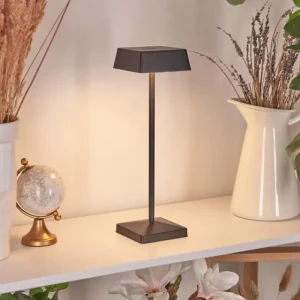 hofstein Lampe de table Algeraz LED Noir, 1 lumière* Lampes Modernes