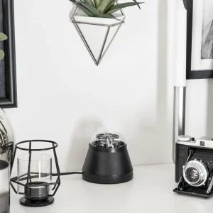 hofstein Lampe de table Atabueira LED Noir, 1 lumière, Changeur de couleurs* Lampes Modernes