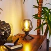 hofstein Lampe de table Barnegat Noir, 1 lumière* Lampes Modernes