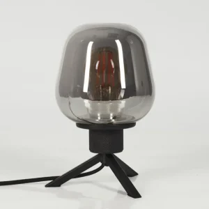 hofstein Lampe de table Barnegat Noir, 1 lumière* Lampes Modernes