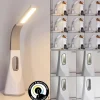 hofstein Lampe de table Bratislava LED Blanc, 1 lumière* Lampes Modernes