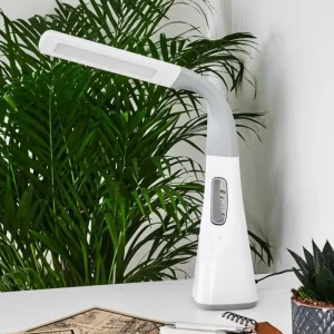 hofstein Lampe de table Bratislava LED Blanc, 1 lumière* Lampes Modernes