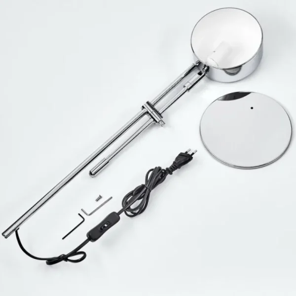 hofstein Lampe de table Camori Chrome, 1 lumière* Lampes Modernes