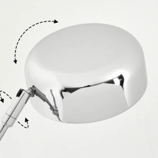 hofstein Lampe de table Camori Chrome, 1 lumière* Lampes Modernes