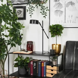hofstein Lampe de table Camori Noir, 1 lumière* Lampes Modernes