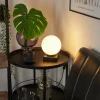 hofstein Lampe de table Chamouscady Noir, 1 lumière* Lampes En Verre