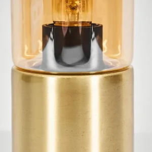 hofstein Lampe de table Dulcita Laiton, 1 lumière* Lampes En Verre
