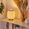 hofstein Lampe de table Dyce Laiton, 1 lumière* Lampes En Verre