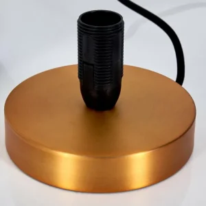 hofstein Lampe de table Dyce Laiton, 1 lumière* Lampes En Verre