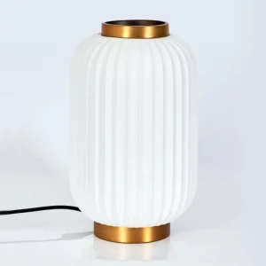 hofstein Lampe de table Dyce Laiton, 1 lumière* Lampes En Verre