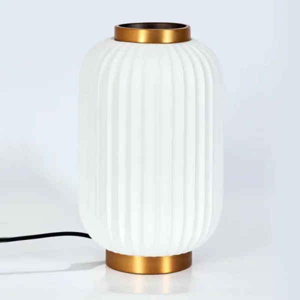 hofstein Lampe de table Dyce Laiton, 1 lumière* Lampes En Verre