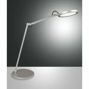 Luminaires Fabas Luce Lampe de table Fabas Luce Regina LED Aluminium, 1 lumière* Lampes En Verre