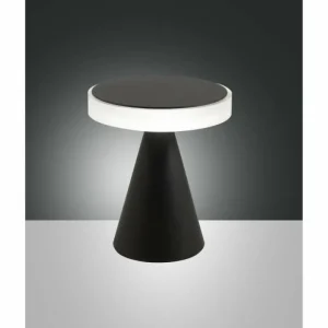 Luminaires Fabas Luce Lampe de table Fabas Luce Neutra LED Noir, 1 lumière* Lampes En Verre