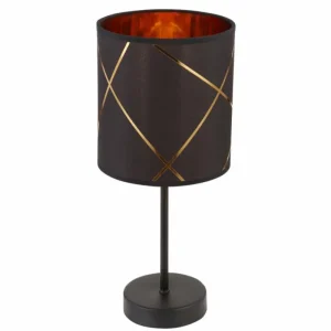 Luminaires Globo Lighting Lampe de table Globo BEMMO Noir, 1 lumière* Lampes En Verre
