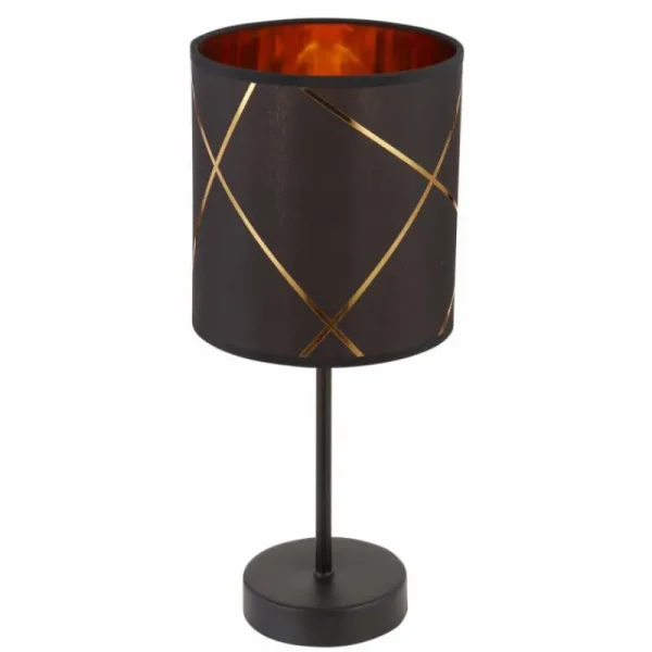 Luminaires Globo Lighting Lampe de table Globo BEMMO Noir, 1 lumière* Lampes En Verre
