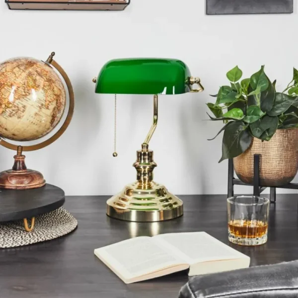hofstein Lampe de table Havsta Laiton, 1 lumière* Lampes En Verre