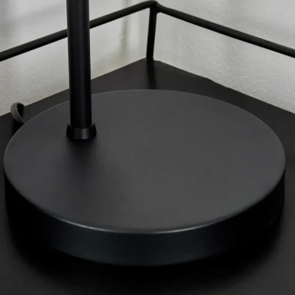 hofstein Lampe de table Hogatza Noir, 1 lumière* Lampes En Verre