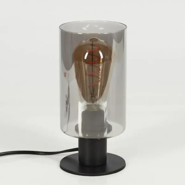hofstein Lampe de table Hunouri Noir, 1 lumière* Lampes Modernes