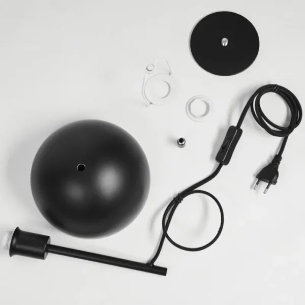 hofstein Lampe de table Kaitulai Noir, 1 lumière* Lampes Modernes