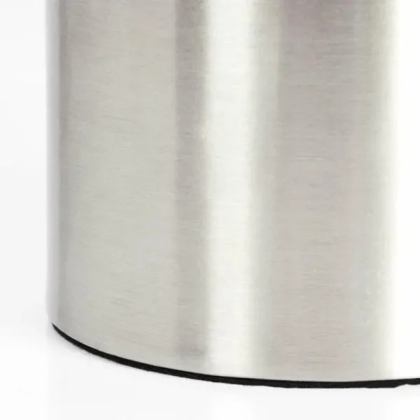 hofstein Lampe de table Keppoch Nickel mat, 1 lumière* Lampes En Verre