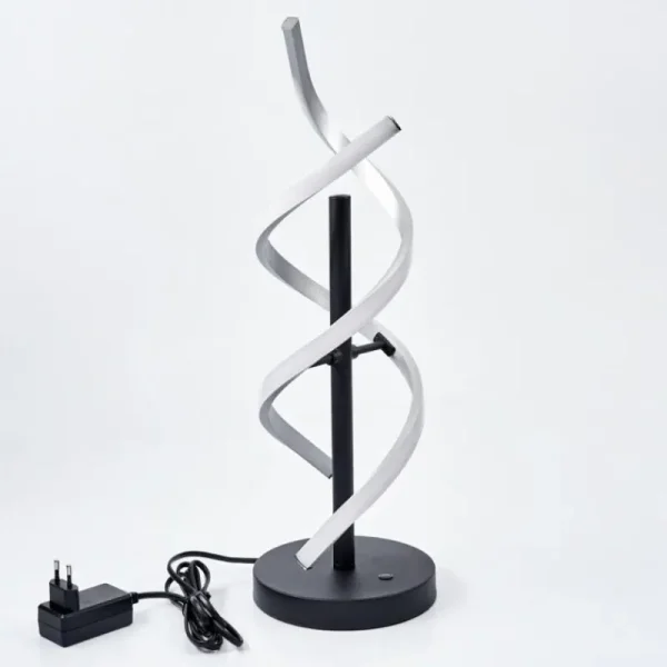 hofstein Lampe de table Khovet LED Noir, 1 lumière* Lampes Modernes