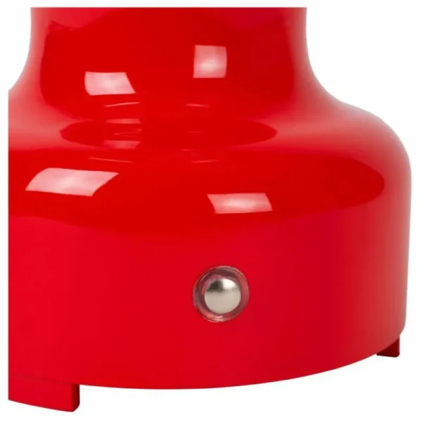Luminaires Lucide Lampe de table Lucide JASON LED Rouge, 1 lumière* Lampes En Verre