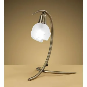 Luminaires Mantra Lampe de table Mantra Bali Laiton, 1 lumière* Lampes En Verre