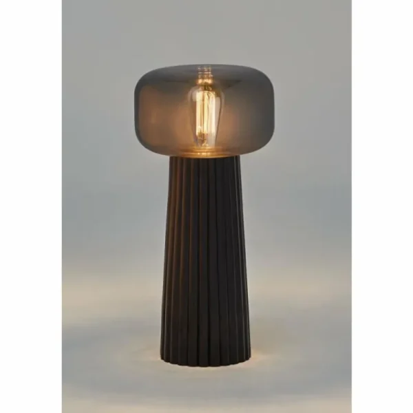 Luminaires Mantra Lampe de table Mantra FARO Noir, 1 lumière* Lampes En Verre