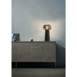Luminaires Mantra Lampe de table Mantra FARO Noir, 1 lumière* Lampes En Verre