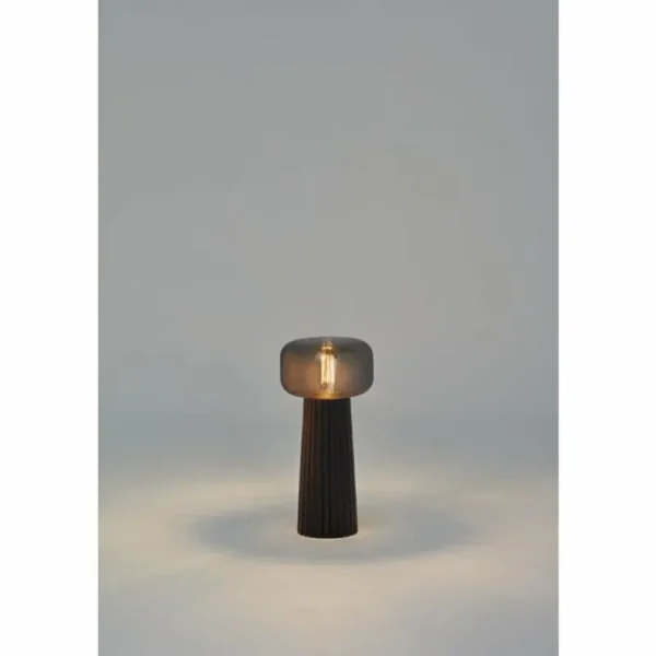 Luminaires Mantra Lampe de table Mantra FARO Noir, 1 lumière* Lampes En Verre