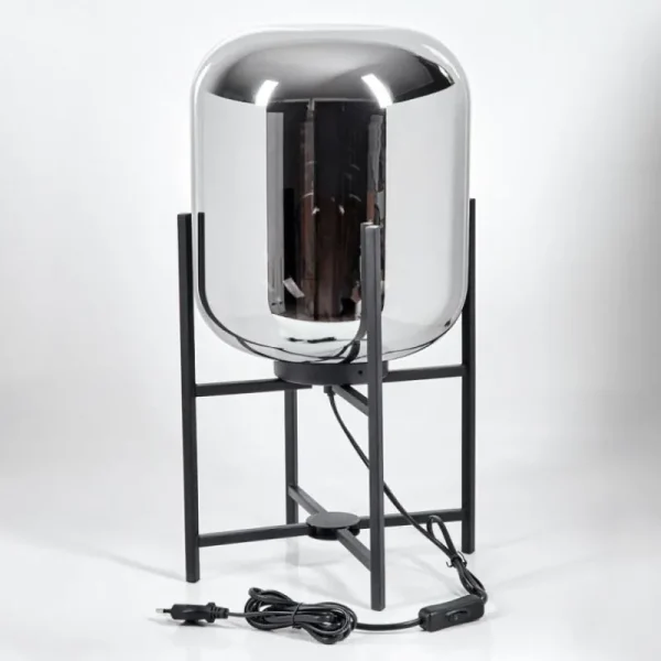 hofstein Lampe de table Manzano Noir, 1 lumière* Lampes Modernes