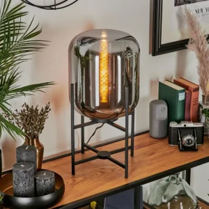 hofstein Lampe de table Manzano Noir, 1 lumière* Lampes Modernes