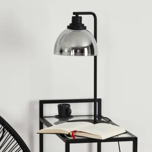 hofstein Lampe de table Morzine Noir, 1 lumière* Lampes En Verre