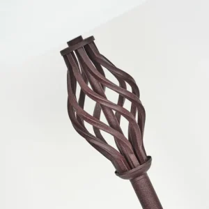 hofstein Lampe de table Mosquerito Rouille, 2 lumières* Lampes En Verre