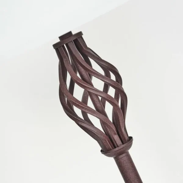 hofstein Lampe de table Mosquerito Rouille, 2 lumières* Lampes En Verre