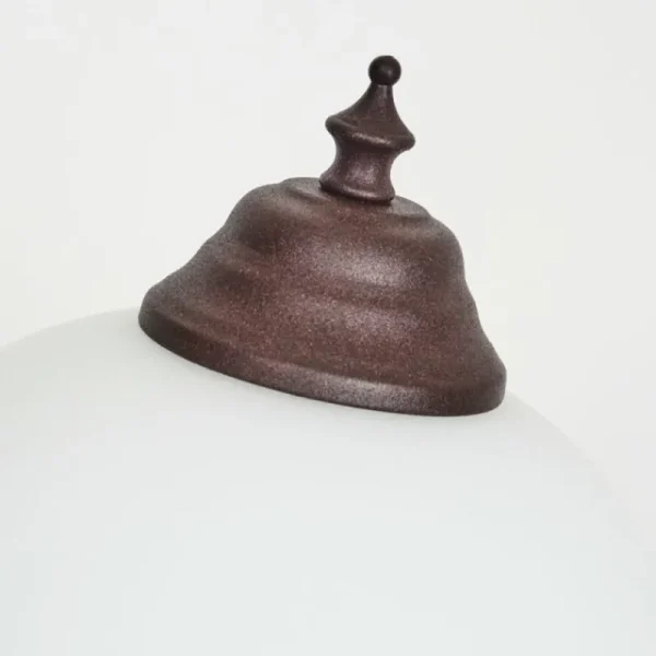 hofstein Lampe de table Mosquerito Rouille, 2 lumières* Lampes En Verre