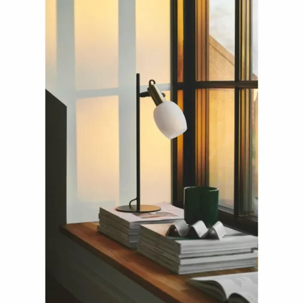 Luminaires Nordlux Lampe de table Nordlux ARILD Noir, 1 lumière* Lampes En Verre